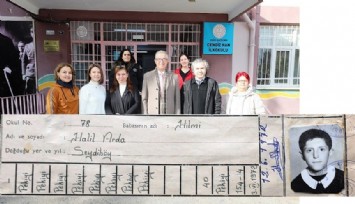 Başkan Arda’ya ilkokulunda duygulandıran sürpriz