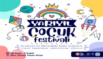 Efes Selçuk Belediyesinden Yarıyıl Çocuk Festivali