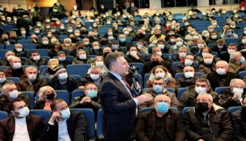 Sandal: Müteahhitin değil, halkın başkanıyım