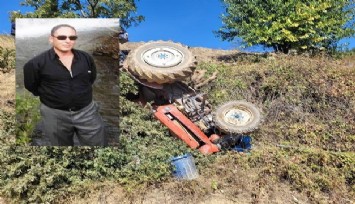 İzmir’de traktör devrildi: 1 can kaybı