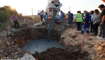 Arıza giderildi, hatta su verilmeye başlandı