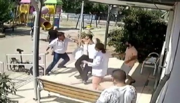 Saldırıya uğrayan doktor olay öncesinde kendisini darbedenlerden birini yumruklamış