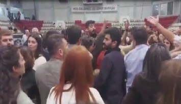 İzmir Barosu Genel Kurulu’nda arbede