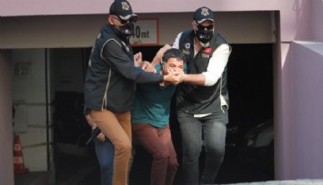 İzmir’de yakalanan Bursa saldırganı terörist adliyeye sevk edildi, yardım eden 8 kişiye gözaltı