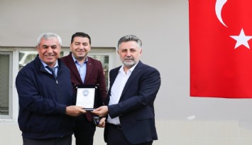 Başkan Sandal’dan zabıtaya ziyaret