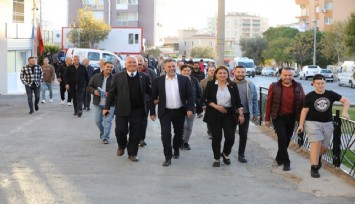 Başkan Sandal: Bayraklı’yı sokaktan yönetiyoruz