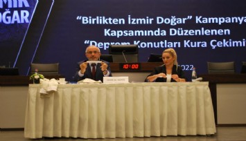 İzmir iş dünyası depremin yaralarını sarıyor