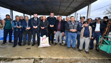 Yerli kuru fasulyeyle çiftçiye 1,5 milyon liralık destek