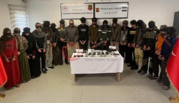 Gaziantep jandarması Suriye'de 18 DEAŞ'lı ve PKK'lı teröristi yakaladı