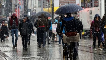 İzmir için sağanak yağış uyarısı