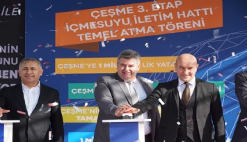 Çeşme tarihinin en büyük projesi