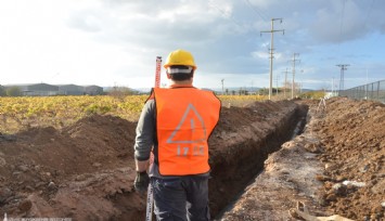 Menemen’de altyapı yatırımları sürüyor