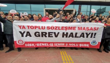 Konak ve Karabağlar Belediyelerinde grev kararı