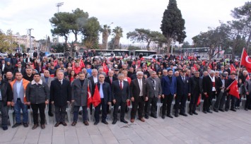 Sarıkamış şehitleri için yürüdüler