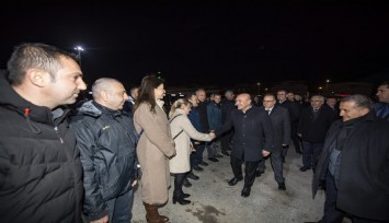 Başkan Soyer, ESHOT çalışanlarının yeni yılını kutladı