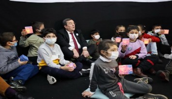 Çocuklar öğrenme ve keşfetme heyecanınıBaşkan Batur’la paylaştı