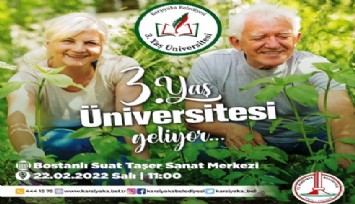 Karşıyaka Belediyesinden “3 Yaş” Üniversitesi