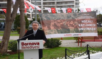 Hocalı Şehitleri Bornova’da anıldı