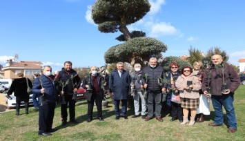 Güzelbahçe’de “zeytinime dokunma” eylemi