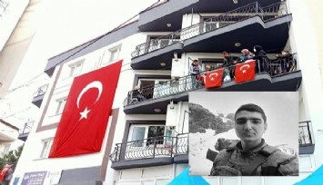 İzmir’e şehit ateşi düştü