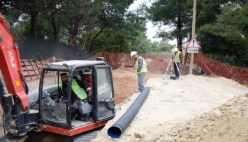 Urla'da su taşkınlarına karşı önlem