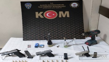 İzmir’de yası dışı silah ticareti operasyonu: 1 gözaltı  