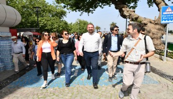 Çiğli'den 'kadın kadına' Kemeraltı turu