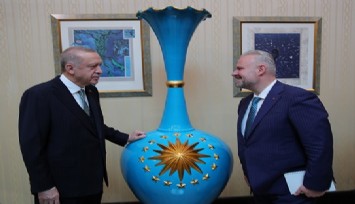 Menemen’den Cumhurbaşkanı Erdoğan’a özel hediye&nbsp;&nbsp;