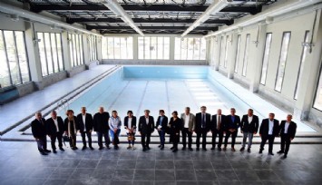 Bornova Belediyesinden Çamdibi’ne olimpik hizmet: Yüzme Havuzu Temmuz’da açılıyor