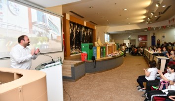 Başkan Gümrükçü'den çocuklara iklim değişikliği semineri