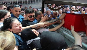 Şehit annesinden evladına acı dolu veda  