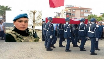 Şehit Uzman Çavuş Turgut İçen, İzmir'de son yolculuğuna uğurlandı  