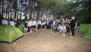 Olivelo Yaşayan Park’ın ilk misafirleri gençler oldu