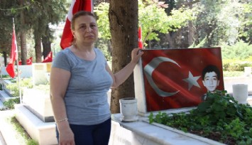 Şehit ailelerinin içini yakan Bayram: Yiğidim aslanım burada yatıyor