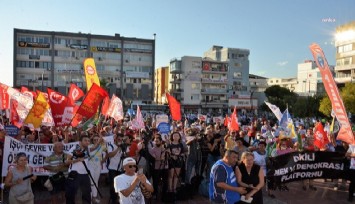 Aliağa’da asbestli Brezilya gemisinin sökümüne karşı miting