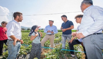 Başkan Soyer Beydağ'da üreticilerle buluştu: Bu sahipsizliğe İzmir'de biz rıza göstermiyoruz