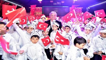 Bornova Belediyesi 250 çocuk ve ailesini toplu sünnet şöleninde buluşturdu