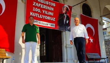 Zafer Bayramı tarihi kilisede de kutlandı