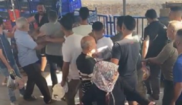 Pazarda laf atma iddiası kavga ve kargaşaya döndü