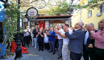İzmir’in tarihi gevrek ustası Zeynel Ergin’in ismi tarihi fırının sokağında yaşayacak