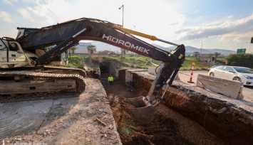 Taşkın riskine karşı menfezler genişletildi