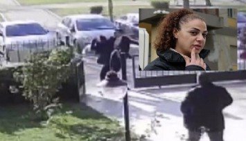 Apartman yöneticisi kadına çöp dayağı 