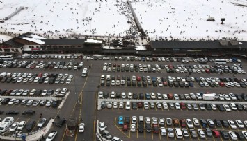 Erciyes'e turist akını