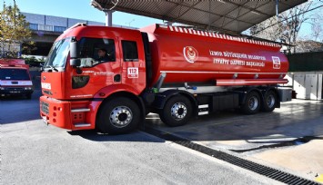 ESHOT’un mazot tankerleri yangın söndürmede değerlendirilecek