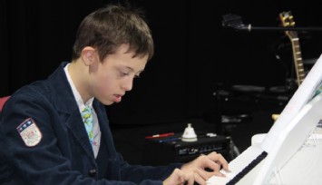 Özel çocuklardan özel orkestra