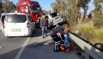 Sürücüsünün direksiyon hakimiyetini kaybettiği tır dehşet saçtı: 1 can kaybı, 2 yaralı
