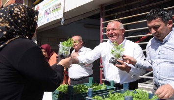 Kemalpaşa Belediyesi halk için üretiyor
