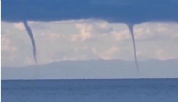 İzmir’de hortum paniği