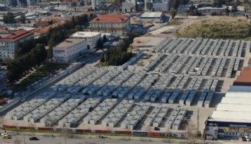 İzmir’in konteyner kenti depremzedelere açılacak