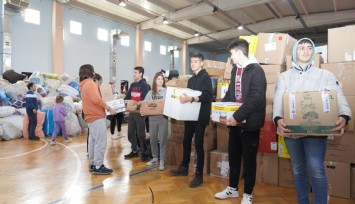 Menemenliler yardım için birbirleriyle yarıştı